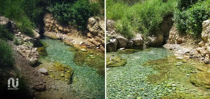 چشمه آبگرم مهمانک؛ گرمای دل انگیز در دل کوهستان